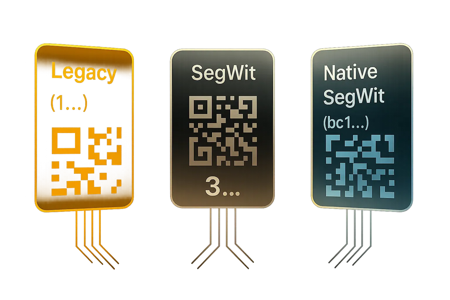 All bitcoin addresses types support