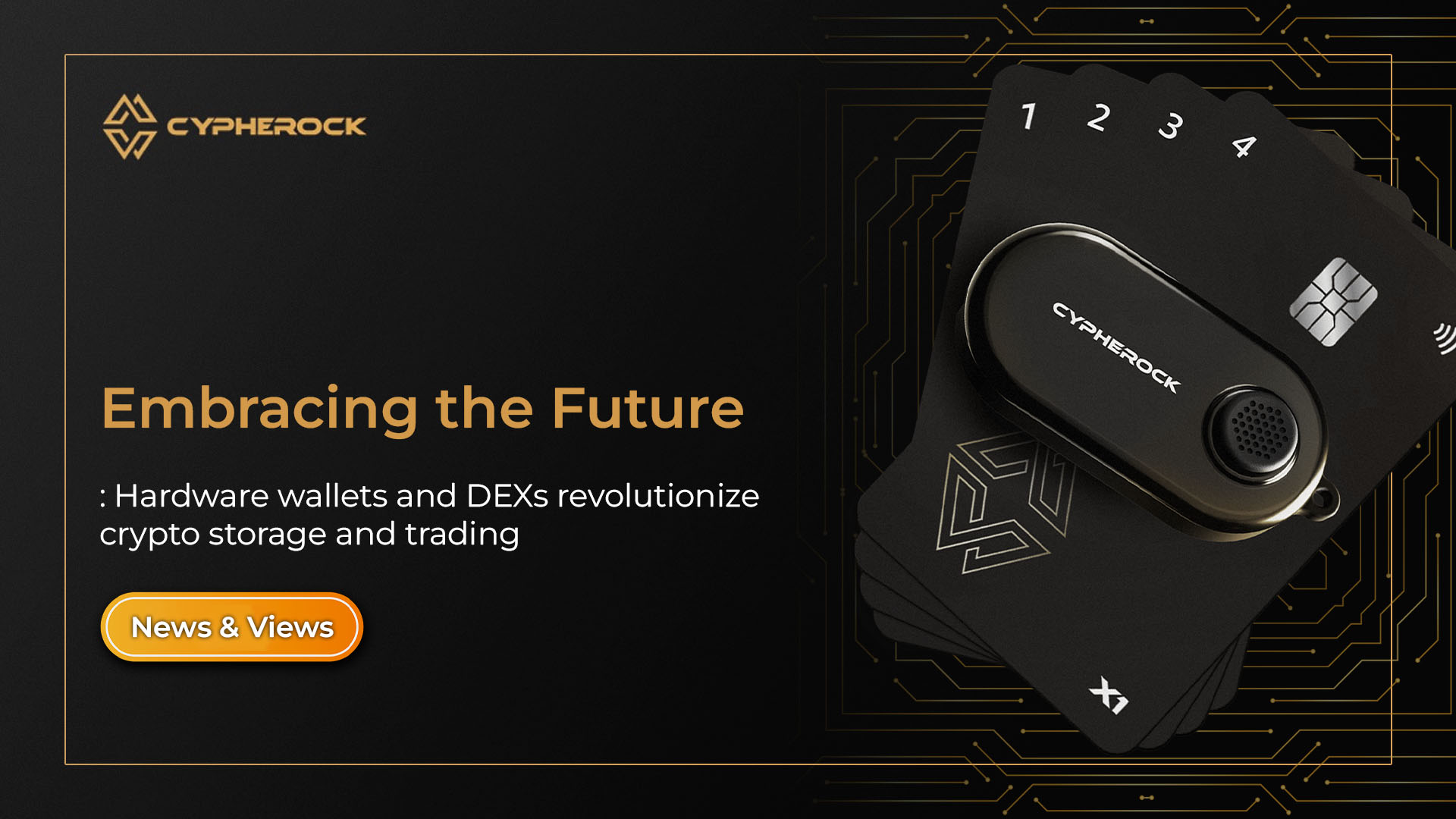 Embracing the Future: Hardware Wallets and DEXs Revolutionize Crypto Storage and Trading