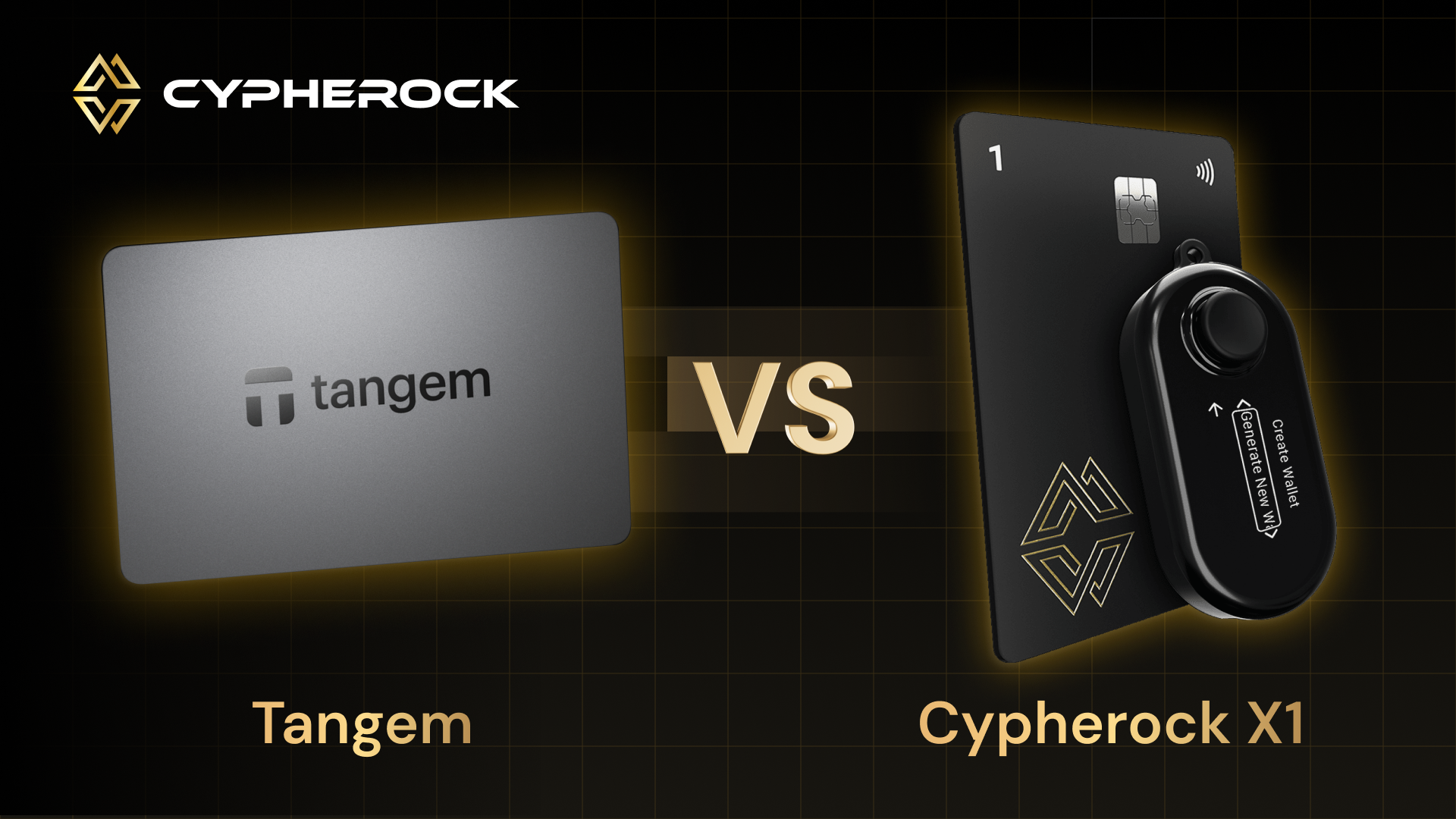 Tangem vs Cypherock X1