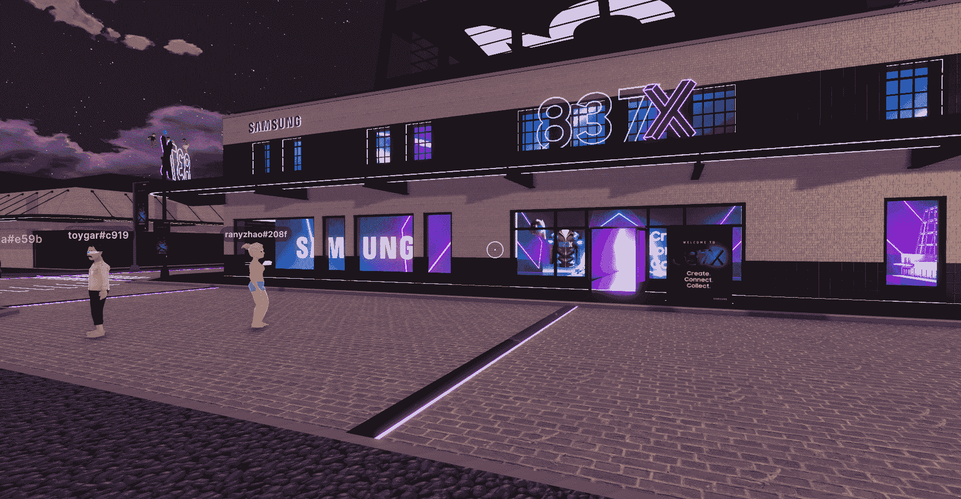 The Metaverse Marketing Race - Samsung unveils their latest phone in Decentraland
