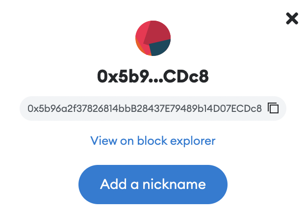 Scammer's Ethereum address