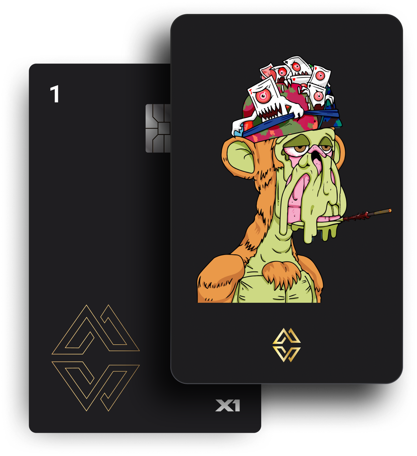 Personalize your X1 Card with NFT artwork