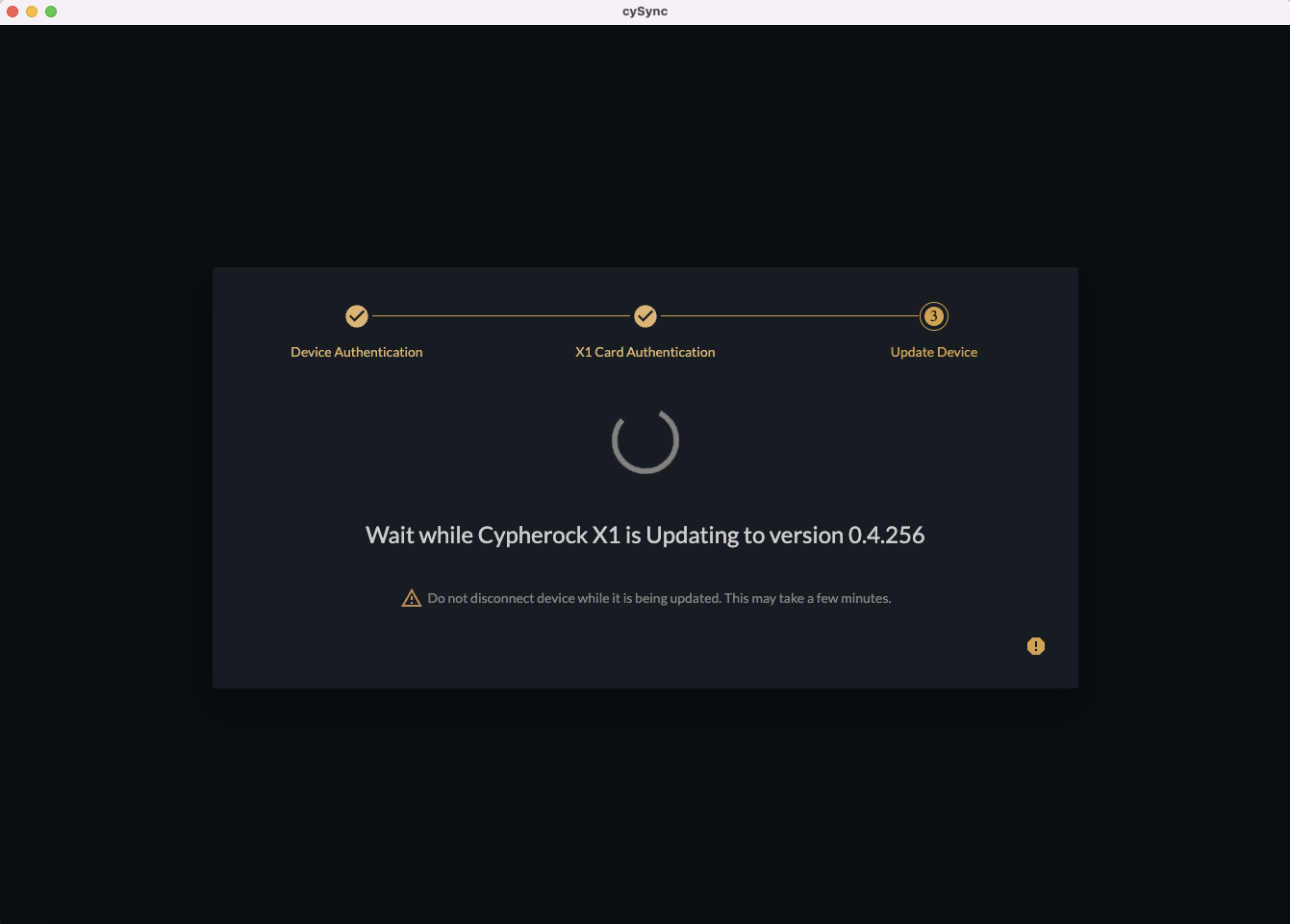 cysync screen