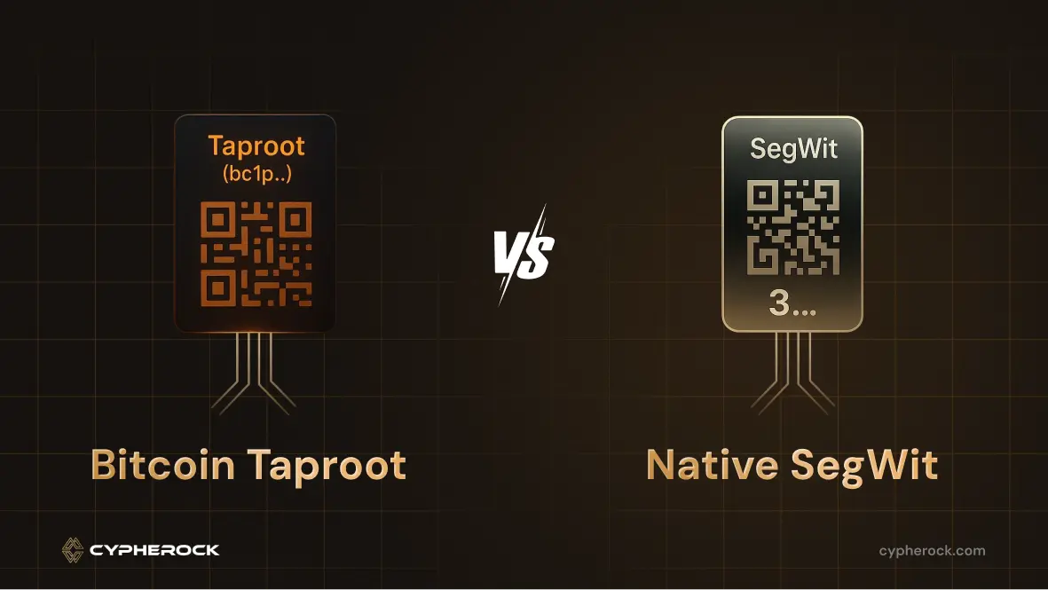 Bitcoin Taproot Native SegWit