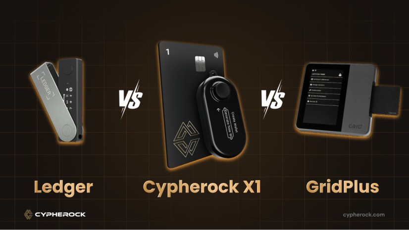 Ledger vs GridPlus vs Cypherock