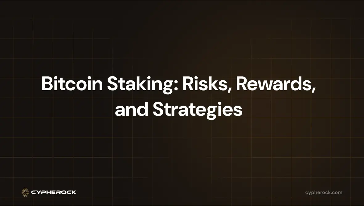 Bitcoin Staking_ Risks, Rewards, and Strategies
