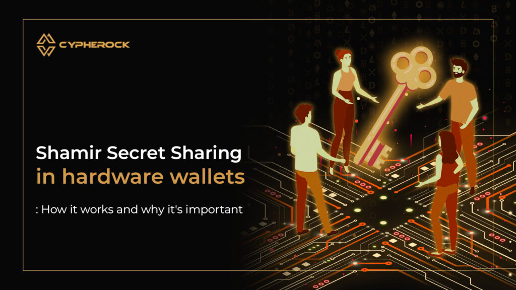 Shamir's Secret Sharing in crypto hardware wallets — how it works